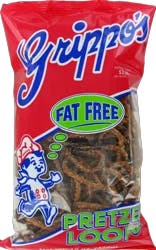 Grippo's Grippo Fat Free Pretzel Loops - 15 oz
