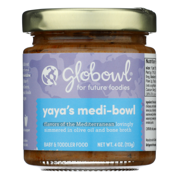 slide 1 of 1, Globowl Yayas Medi Bowl, 4 oz