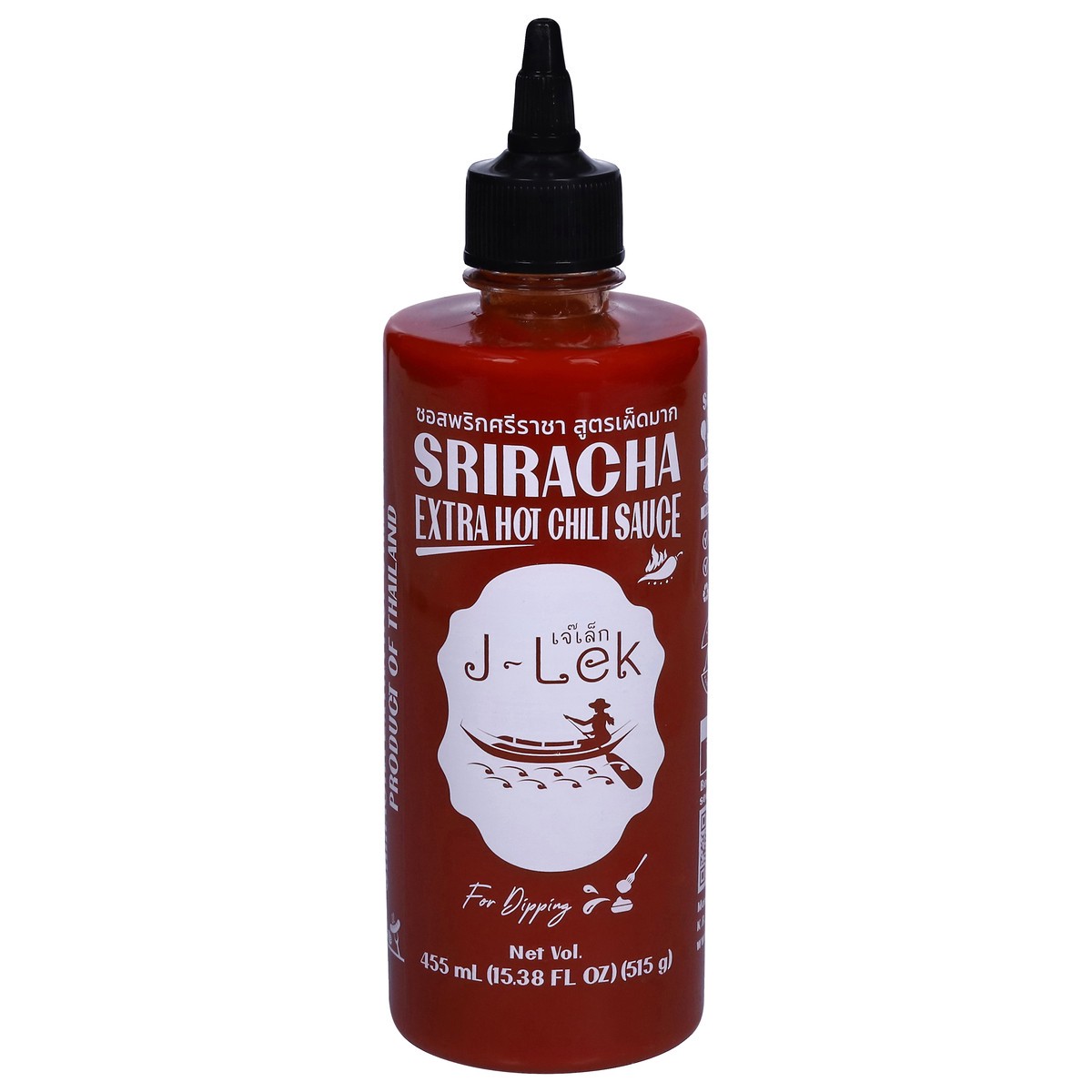 slide 10 of 13, J-Lek Extra Hot Sriracha Chili Sauce 15.38 fl oz, 15.38 fl oz