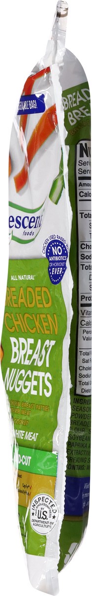 slide 7 of 14, Crescent Foods 100% White Meat Breaded Chicken Breast Nuggets Family Pack 48 oz, 48 oz
