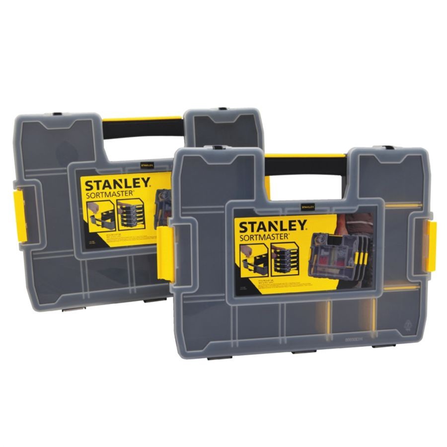 slide 4 of 4, Stanley Sortmaster Junior Tool And Hardware Organizer, 14 13/16 in x 11 1/2 in x 2 3/4 in