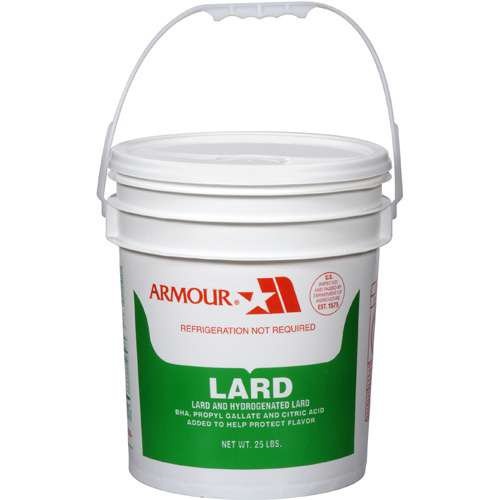 slide 1 of 1, Armour Lard Pail, 25 lb