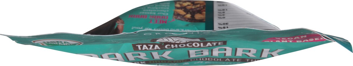 slide 9 of 14, Taza Chocolate Dark Bark Sea Salt & Almond 80% Dark Organic Chocolate Thins 4.2 oz, 4.2 oz
