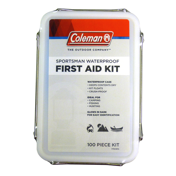slide 1 of 1, Coleman Sportsman Waterproof First Aid Kit, 1 ct