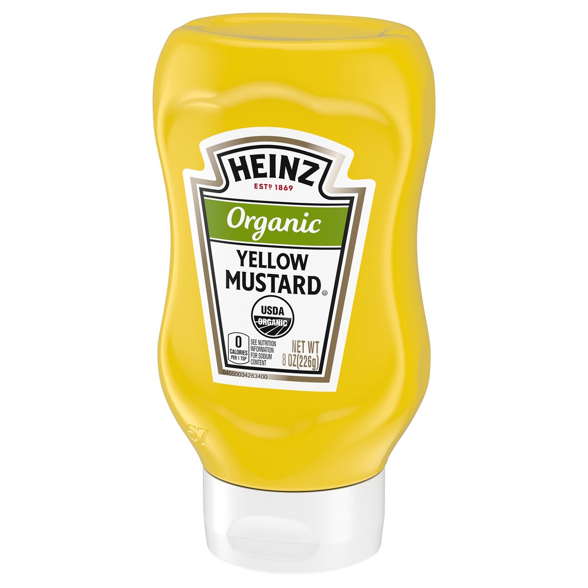 slide 2 of 9, Heinz Organic Yellow Mustard, 8 oz Bottle, 8 oz