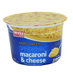 Weis Quality Tripple Cheese Mac and Cheese Cup