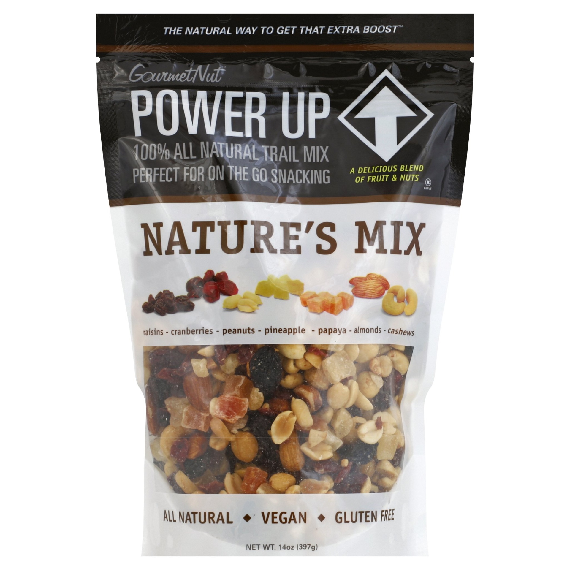 slide 1 of 2, Gourmet Nut Nature's Mix 14 oz, 14 oz