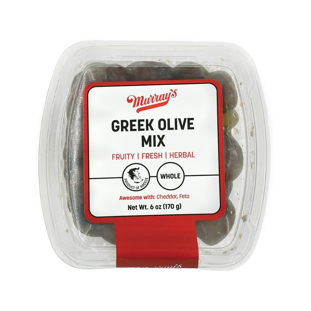 slide 1 of 1, Murray's Greek Olive Mix, 6 oz