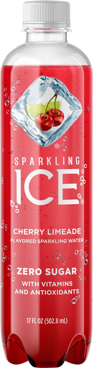 slide 11 of 12, Sparkling ICE Zero Sugar Cherry Limeade Sparkling Water 17 fl oz, 17 oz