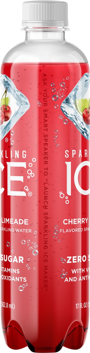 slide 5 of 9, Sparkling ICE Cherry Limeade Bottle, 17 fl oz