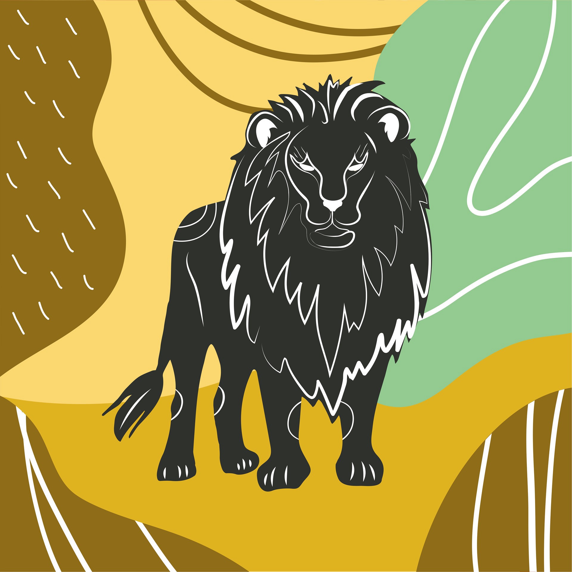 slide 5 of 8, Craft Smart 4" X 4" Wild Animals Canvas Painting Kit, 4 in x 4 in