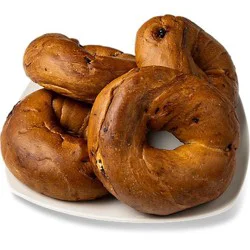 Bakery Bagels Cinnamon Raisin Large - 4 Count
