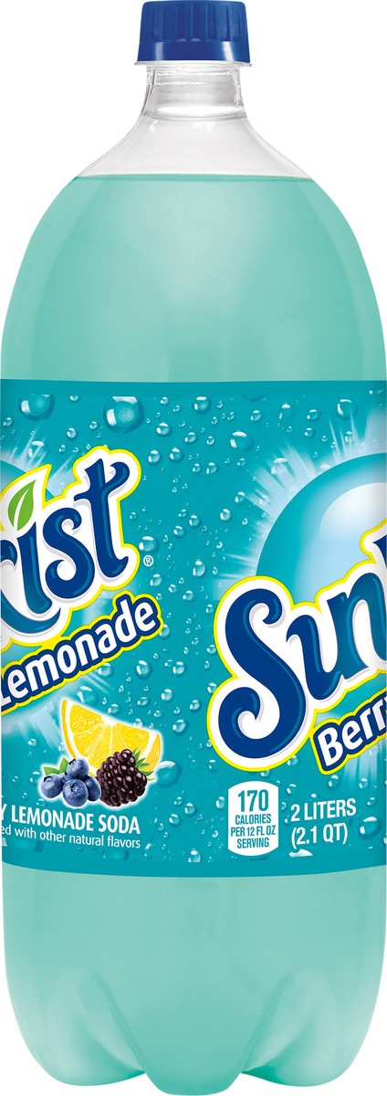 slide 7 of 7, Sunkist Berry Lemonade Soda- 2 liter, 2 liter