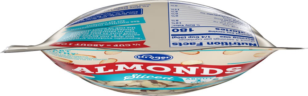 slide 4 of 6, Kroger Sliced Almonds, 4 oz