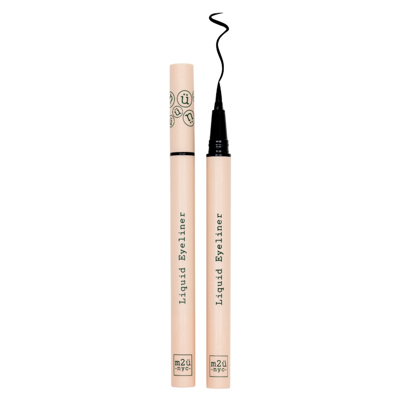 slide 1 of 1, M2U NYC Liquid Eyeliner - Black, 1 ct