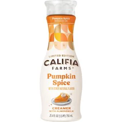 Califia Farms Pumpkin Spice Almondmilk Creamer