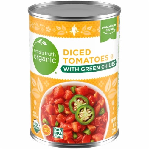 slide 1 of 1, Sto Tomatoes W/ Green Chilis, 1 ct