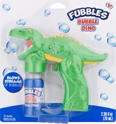 Fubbles Dino Bubble Blaster