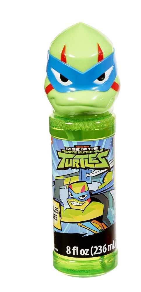 slide 1 of 1, Little Kids Rise Of The Teenage Mutant Ninja Turtles Leonardo Bubbles, 8 fl oz