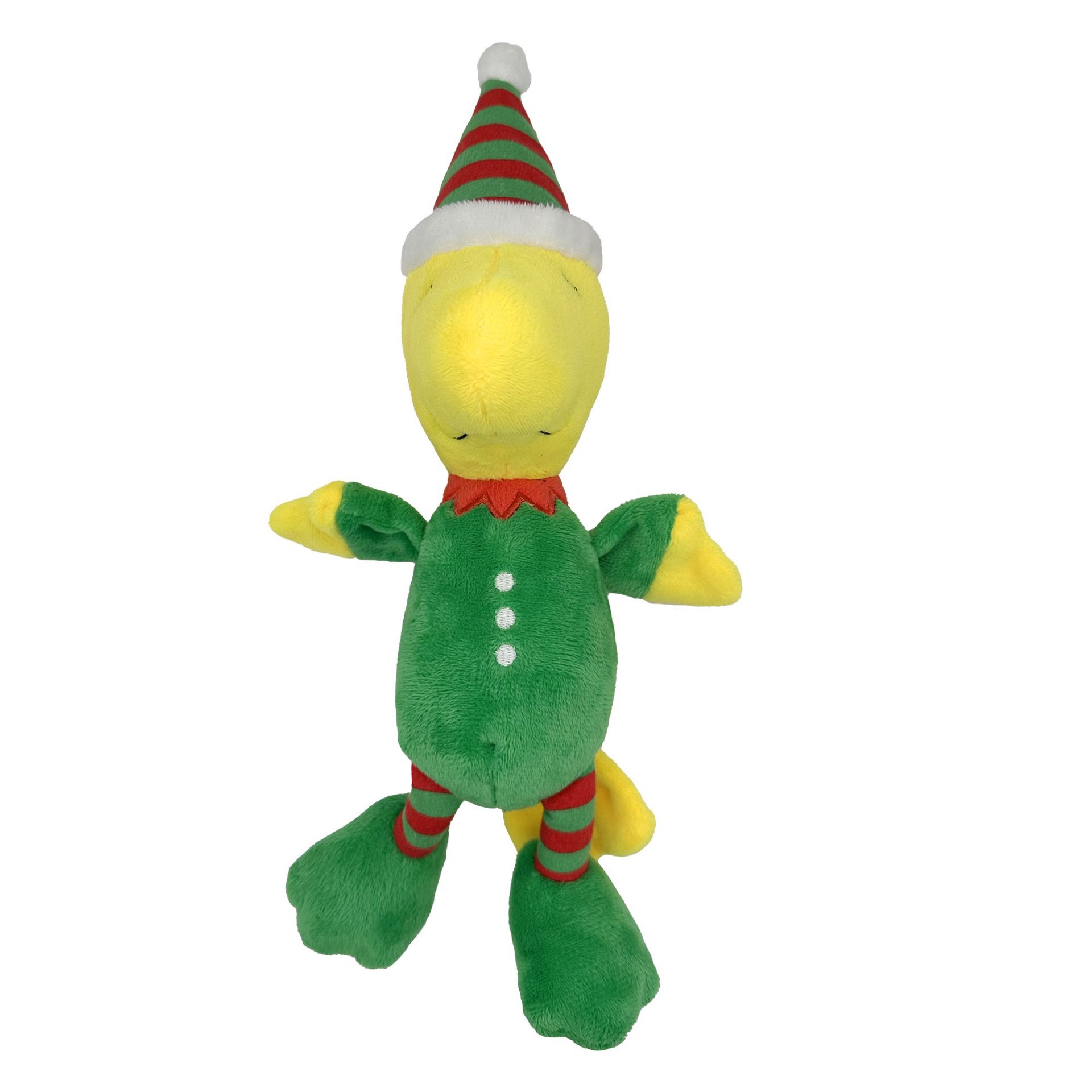slide 1 of 1, GMason Holiday Woodstock Elf Dog Toy, 1 ct