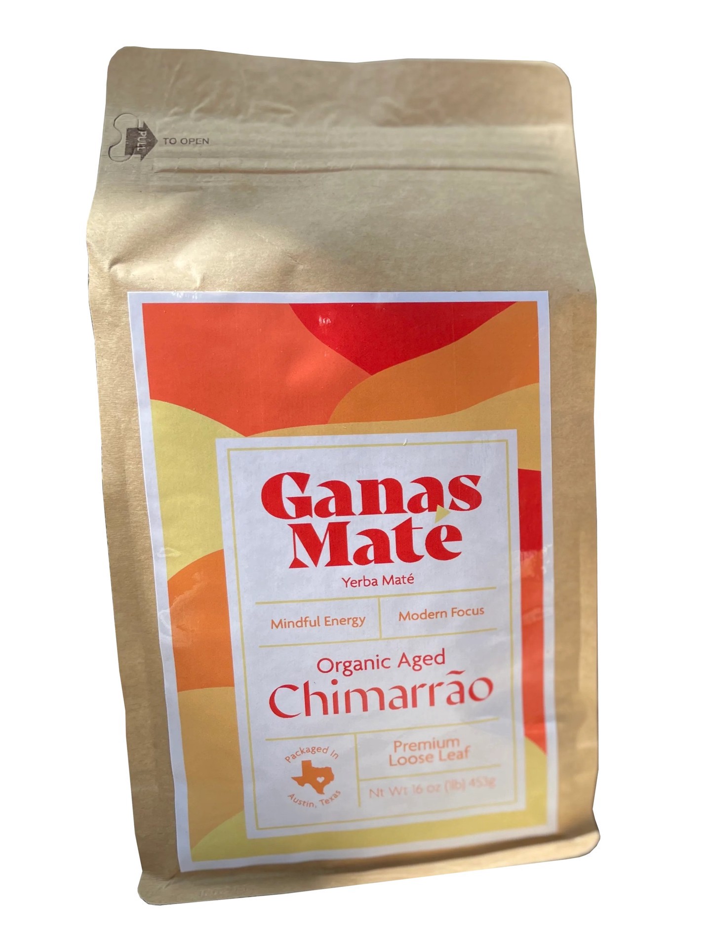 slide 1 of 1, Ganas Mate Organic Chimarrao Yerba Mate, 8 oz