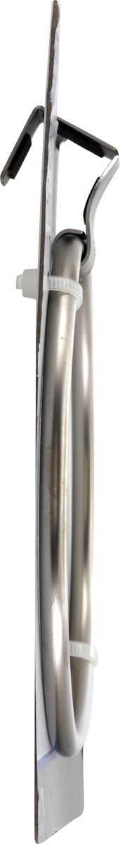slide 2 of 8, Spectrum Brushed Nickel Over Cabinet Door Towel Ring 1 ea, 1 ct