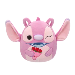 Squishmallows Disney Valentines - Angel With Bouquet Plush