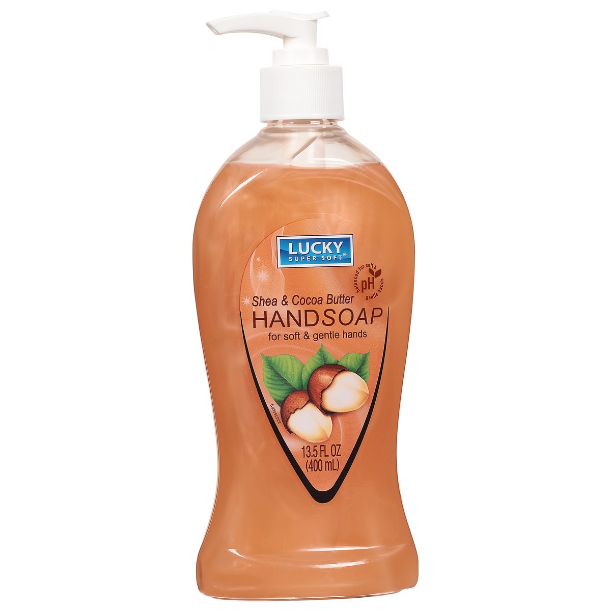 slide 6 of 10, Lucky Super Soft Shea & Cocoa Hand Soap 13.5 fl oz, 13.5 fl oz