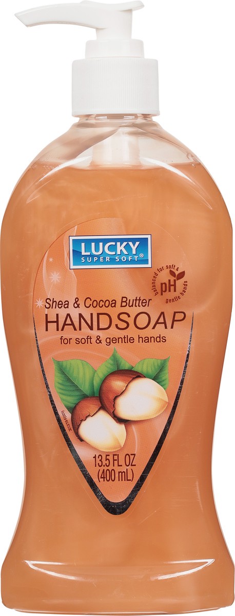 slide 5 of 10, Lucky Super Soft Shea & Cocoa Hand Soap 13.5 fl oz, 13.5 fl oz