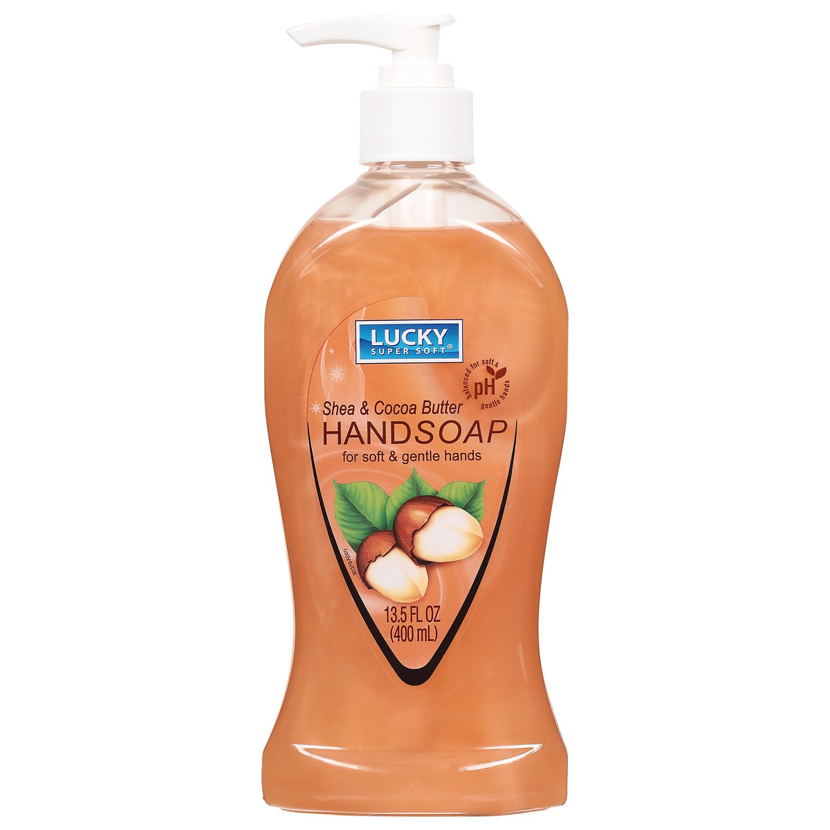 slide 2 of 10, Lucky Super Soft Shea & Cocoa Hand Soap 13.5 fl oz, 13.5 fl oz