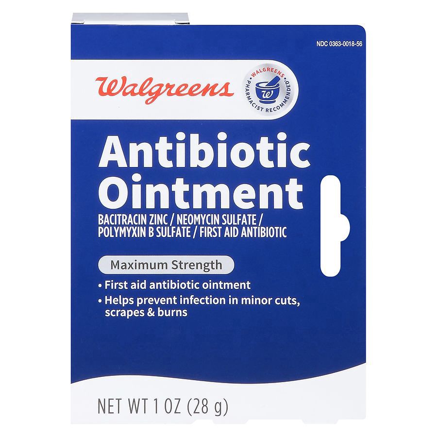 slide 1 of 5, Walgreens Maximum Strength Antibiotic Ointment, 1 oz