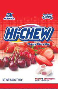 slide 1 of 1, Morinaga Hi-Chew Cherry Berry Mix Cherry & Strawberry Fruit Chews, 3.53 oz