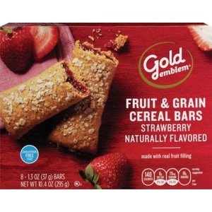 slide 1 of 1, CVS Gold Emblem Strawberry Fruit & Grain Cereal Bars, 10.4 oz