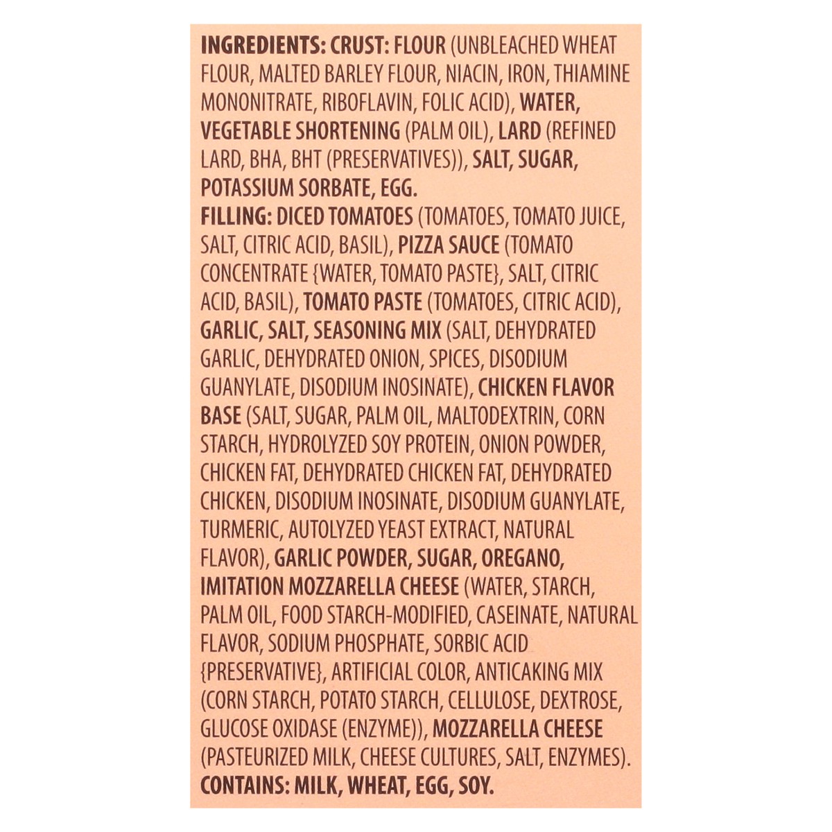 slide 13 of 13, La Fe Pizza Empanadas 3 ea, 3 ct