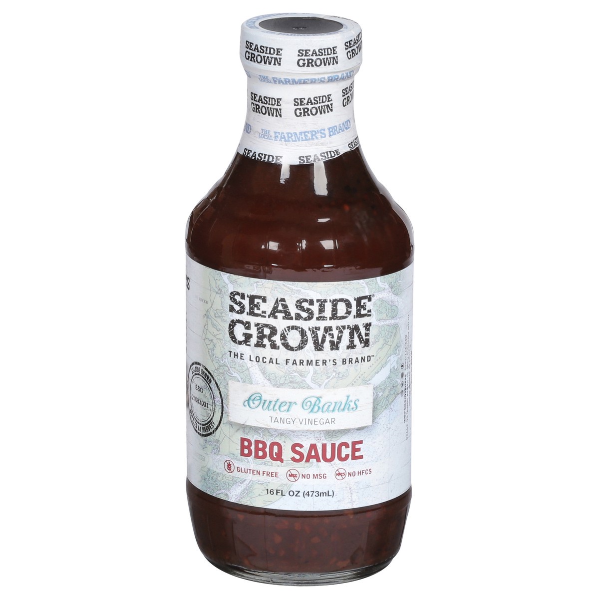 slide 13 of 13, Seaside Grown Outer Banks BBQ Sauce 16 fl oz, 16 oz