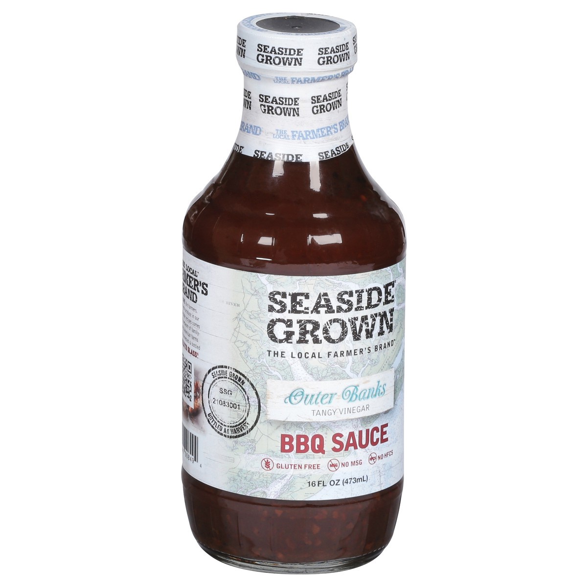 slide 3 of 13, Seaside Grown Outer Banks BBQ Sauce 16 fl oz, 16 oz