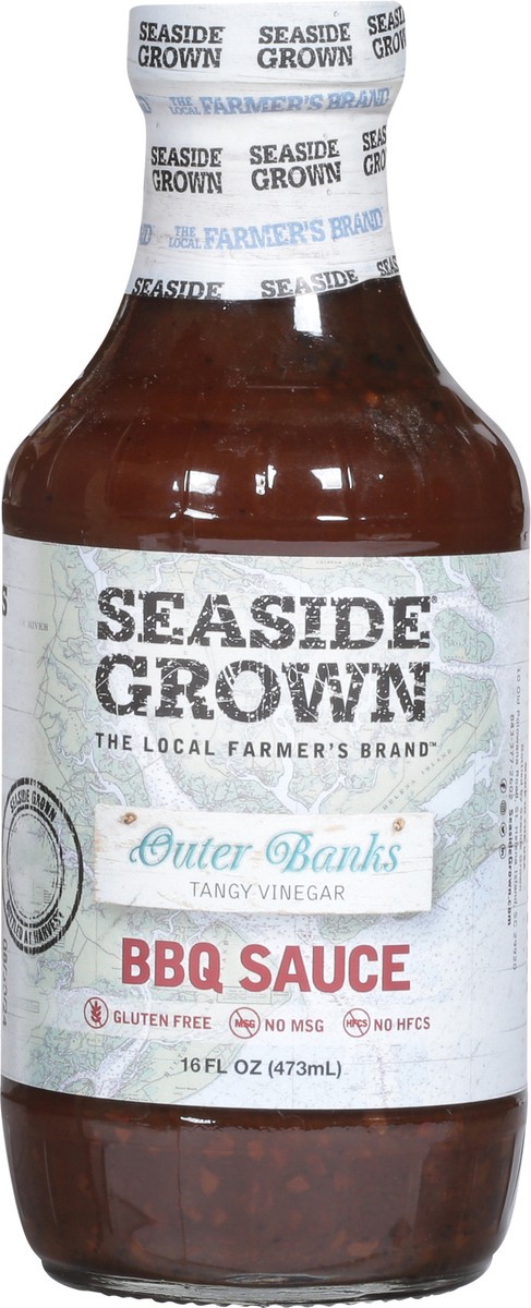 slide 12 of 13, Seaside Grown Outer Banks BBQ Sauce 16 fl oz, 16 oz