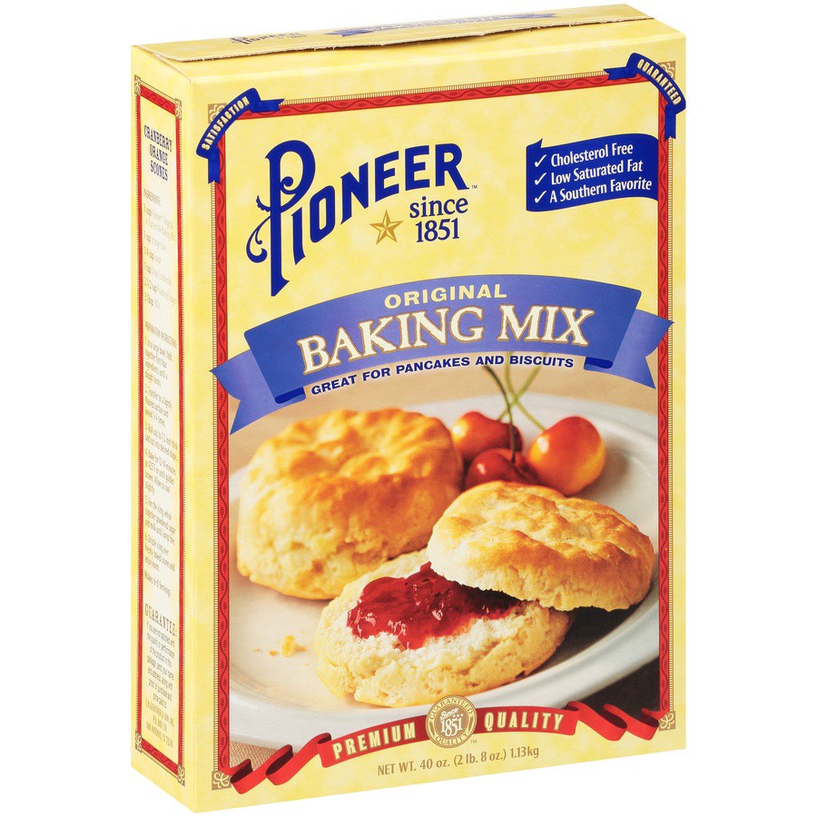 slide 3 of 5, Pioneer Brand Baking Mix Original, 40 oz