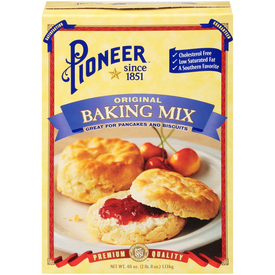 slide 1 of 5, Pioneer Brand Baking Mix Original, 40 oz