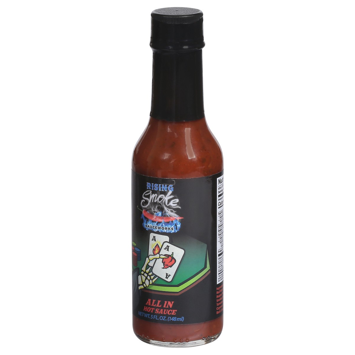 slide 10 of 13, Rising Smoke Sauceworks All In Hot Sauce 5 fl oz, 5 oz