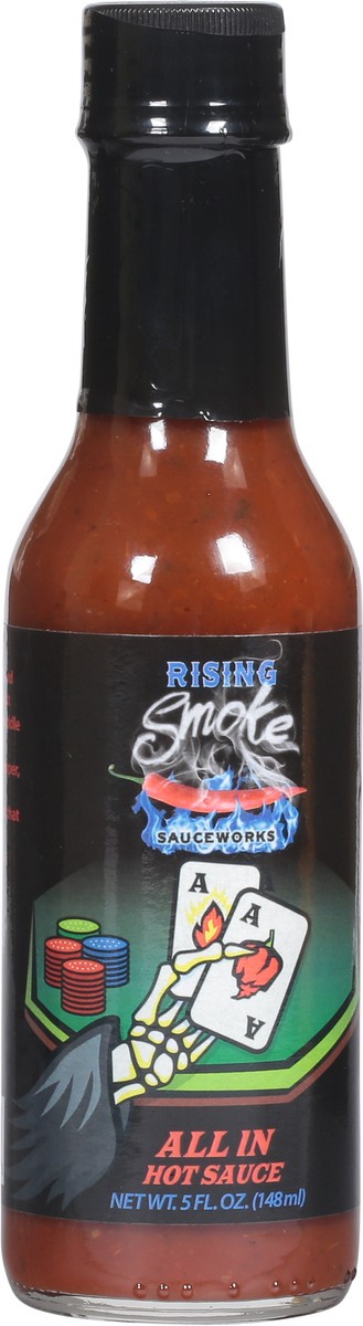 slide 7 of 13, Rising Smoke Sauceworks All In Hot Sauce 5 fl oz, 5 oz