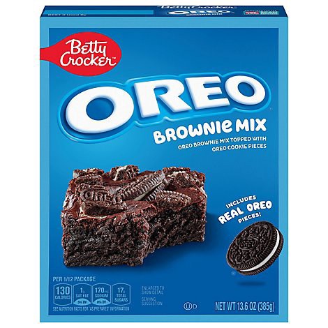 slide 1 of 1, Betty Crocker Oreo Brownie Mix- 13.6 oz, 13.6 oz
