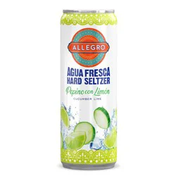 Allegro, Agua Fresca, Cucumber Lime Seltzer