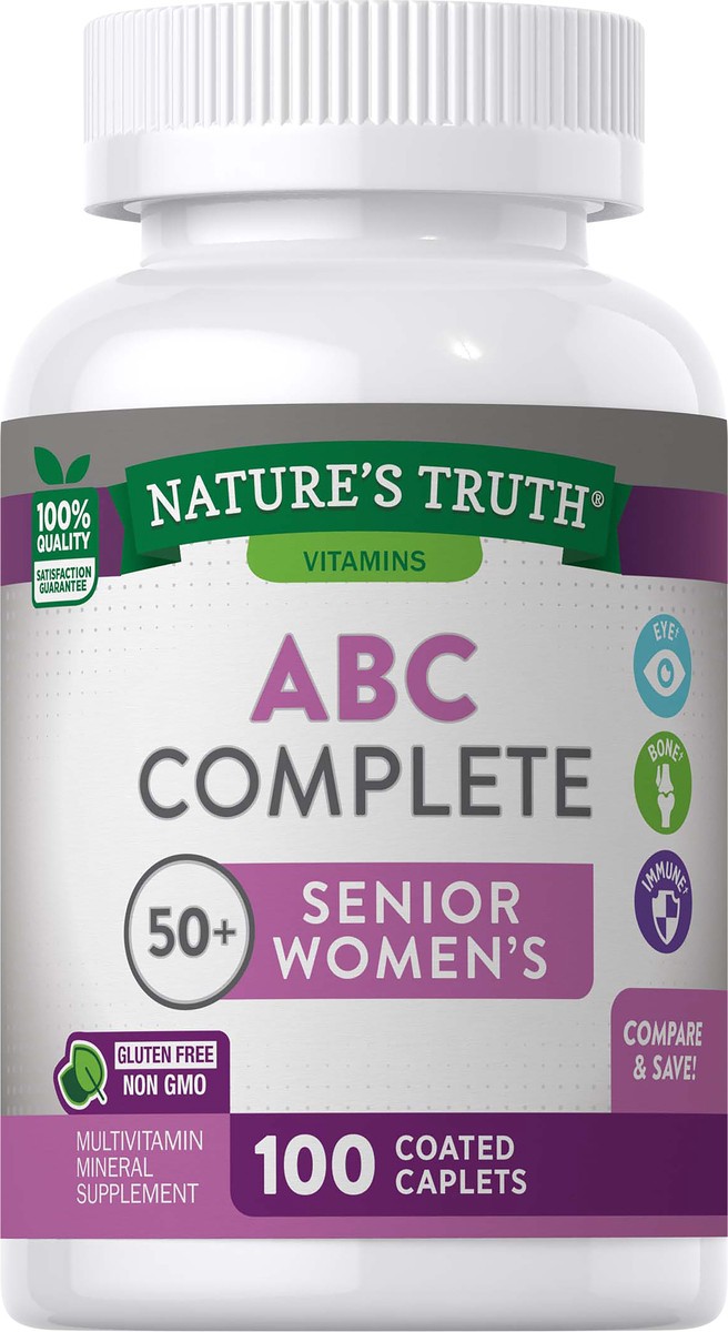 slide 3 of 6, Nature's Truth Natures Truth Abc Complete Senior, 100 ct