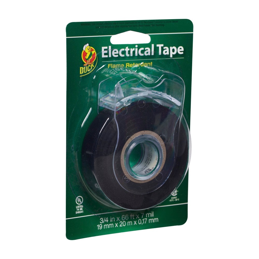 slide 1 of 1, Duck Vinyl Electric Duct Tape - Black, 1 ct