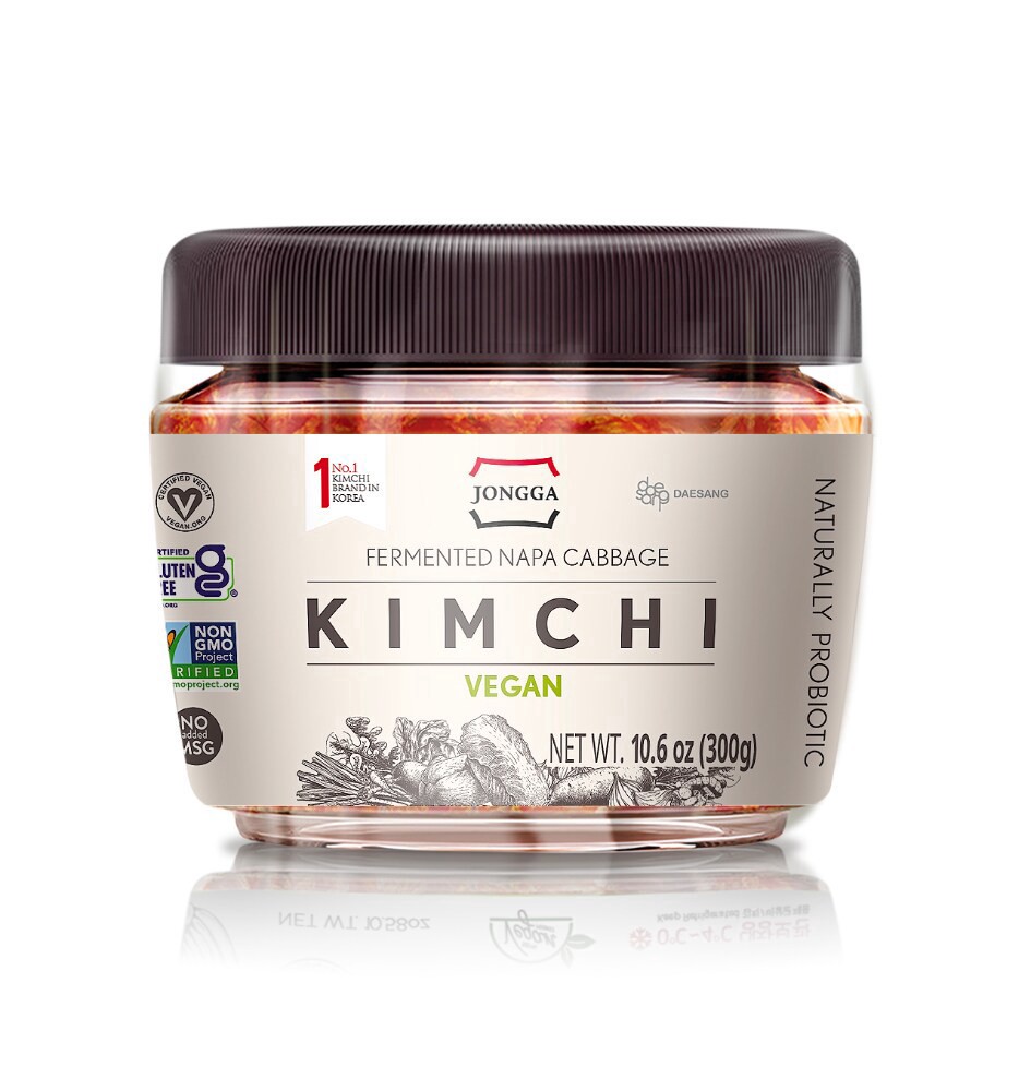 slide 2 of 2, Jongga Original Vegan Kimchi, 10.6 oz
