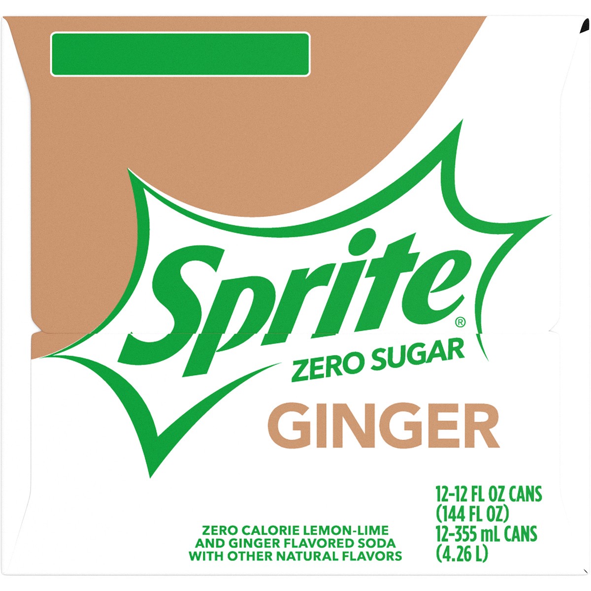 slide 3 of 7, Sprite Ginger Zero Sugar, 12 ct; 12 fl oz