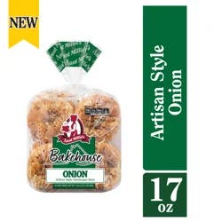 Aunt Millie's Bakehouse Artisan Style Onion Hamburger Buns 8 ct