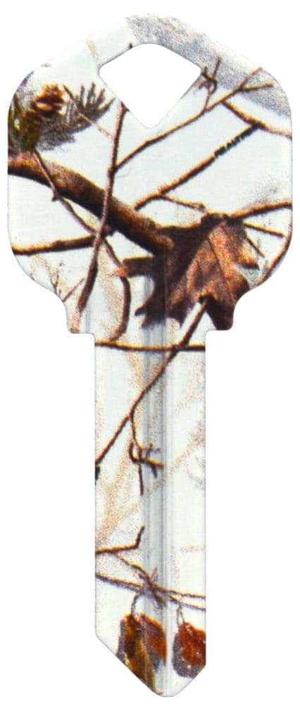 slide 4 of 4, Realtree Camo Blank Key - Pink, 1 ct