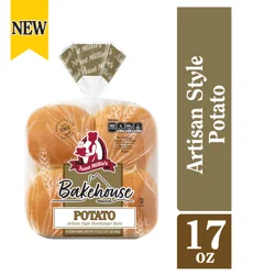 Aunt Millie's Bakehouse Artisan Style Potato Hamburger Buns 8 ct